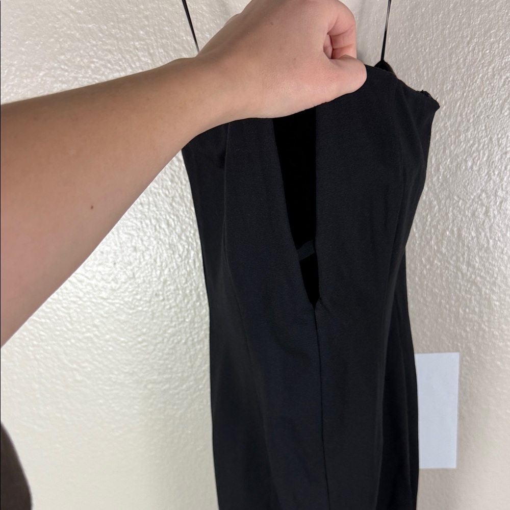 Michael Costello Black Maxi Gown - Picture 2 of 9